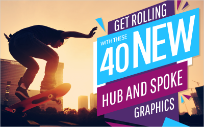 Get Rolling with these 40 New Hub and Spoke Graphics